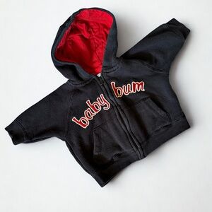 Vintage Baby BUM Equipment zip-up hoodie